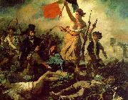 Eugene Delacroix Liberty Leading the People China oil painting reproduction